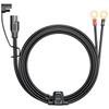 Kaedear Motorcycle Wiring Holder 18AWG Waterproof SAE Wiring Power Cable Fuse Terminal KDR-SAE1-180 (1.8m)