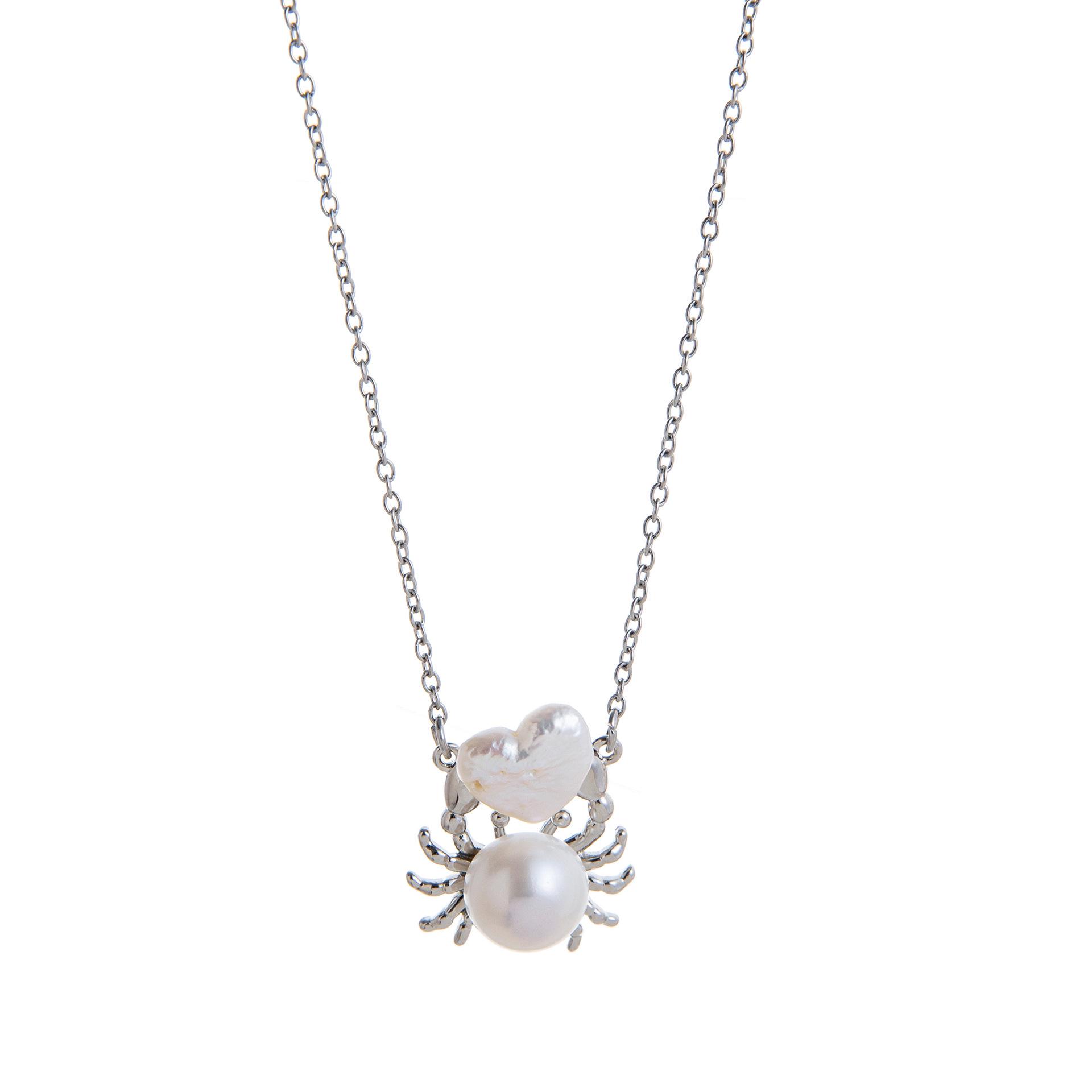 18K Gold-Plated Retro Ocean Series Cute Fish Pendant Necklace