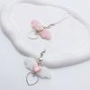 Angel Wing Phone Pendant Charming Phone Jewelry Durable Heart Phone Chain Acrylic Material Bag Pendant for Daily Party
