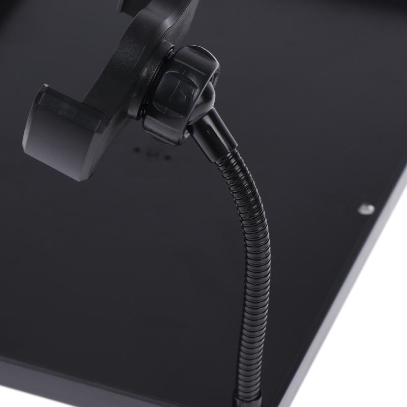 Microphone Stand Sound Card Tray 1 Set Sturdy Plastic Bracket Easy Install for Live Streaming Vlogging Online Class