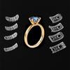 16Pcs Make Jewelry Smaller Invisible Ring Size Adjuster for Loose Rings Adjuster