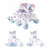 Solid Children's Roller Skates 3-in-1 Adjustable Rubber Nils R. Xs (26-29)