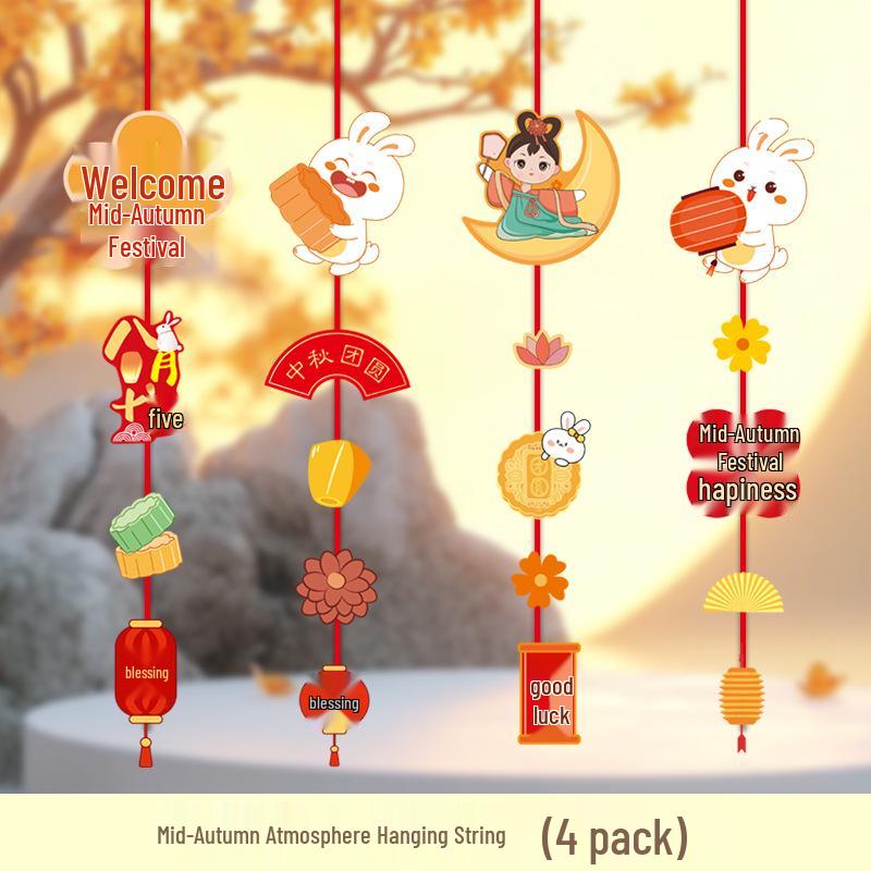 Mid-Autumn Festival Lantern String for National Day Decorations