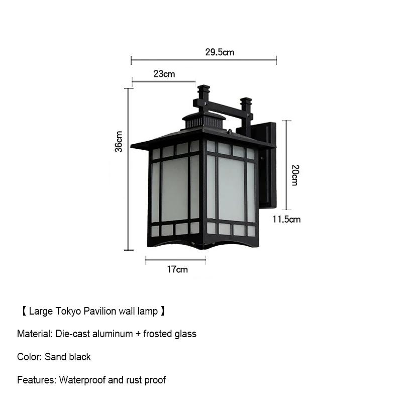 LED Wall Lights Outdoor Lighting Modern Home Decor Light Fixtures for Balcony Porch Lamp Waterproof Wall Sconces Home Decor