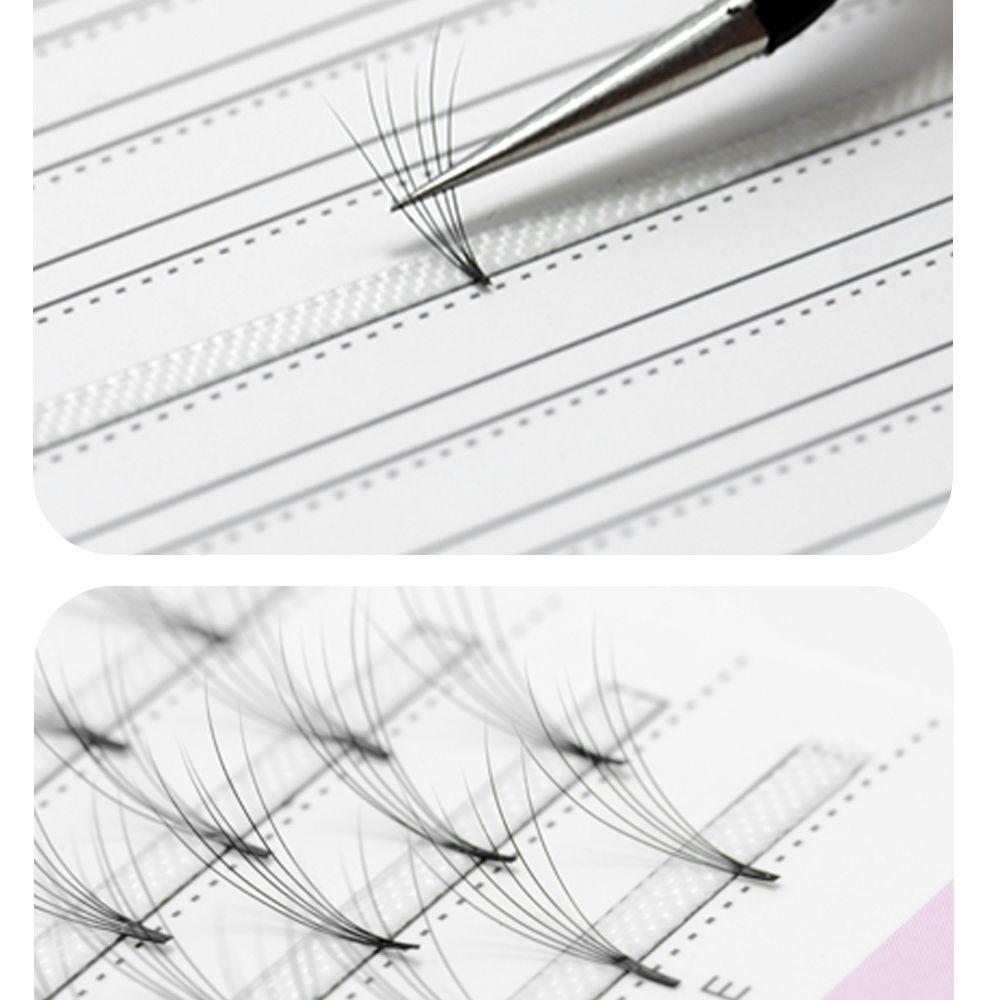 ANNAFRIS Wimpernverlängerungsstreifen-Aufbewahrungspalette zum Pfropfen vorgefertigter Fans Volume Lash Sticky Strip Tape Make-up-Tool