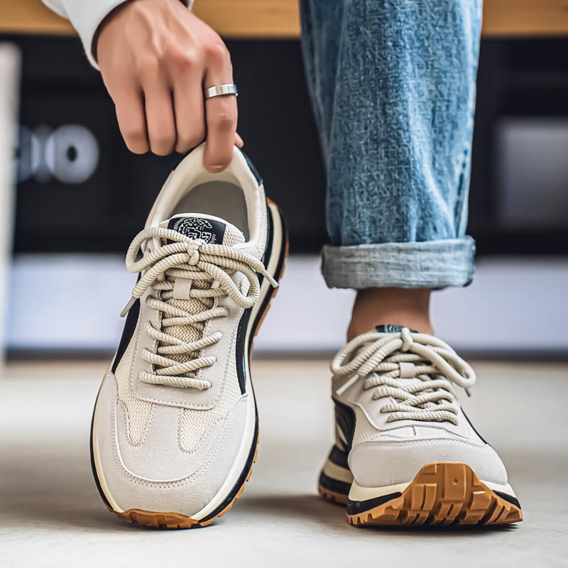 New Men's Sports Shoes Shoes, Men's Thick Soled Sports Shoes, Casual Shoes, Anti-slip Fashion Wear-resistant Fashion Shoes