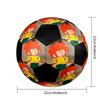 Meister Eder Indoor Soccer Ball Colorful Machine Stitched PVC Size 5 Team Training Competition Ready Durable High-Bounce Cool Sports Gift