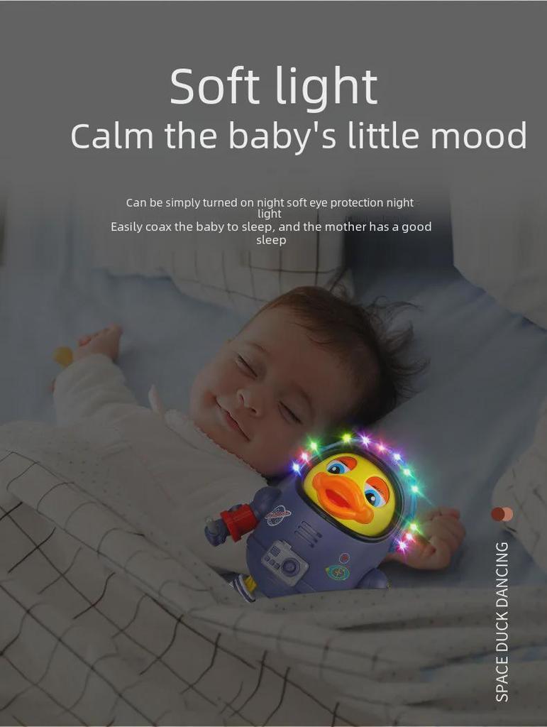 Singing and Dancing Robot Toy - Electric Swing Space Duck for Kids