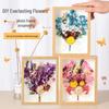 Mother’s Day DIY Photo Frame with Preserved Dried Flowers - Children's Handmade Gift Kit