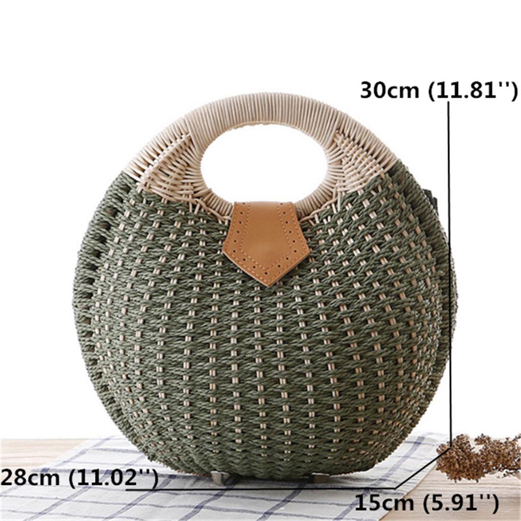 straw shell bolsa