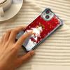 Ae114 Merry Christmas Christmas tree art Electroplated TPU Phone Cases for Samsung A54 A12 A14 S22 S23 S24 Ultra A55 A15 Four Corner Protection Cover