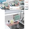 Expandable Telescopic Sink Rack Holder With Adjustable Storage For Kitchen Essentials
