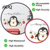 Festive Party Decorations Christmas Cute Penguin Wall Sticker Merry Cartoon Animal Art Decal Holiday Window Glass Stickers Removable Peel And Stick