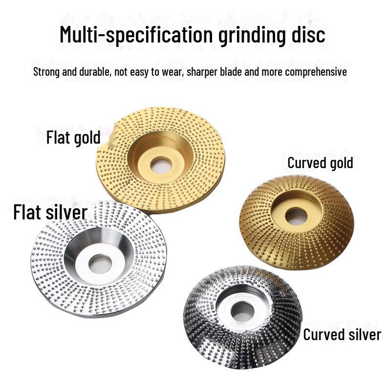 Thorn Disc Angle Grinder with Hard Round Grinding Wheel for Knife Sharpening and Polishing, Woodworking Tool