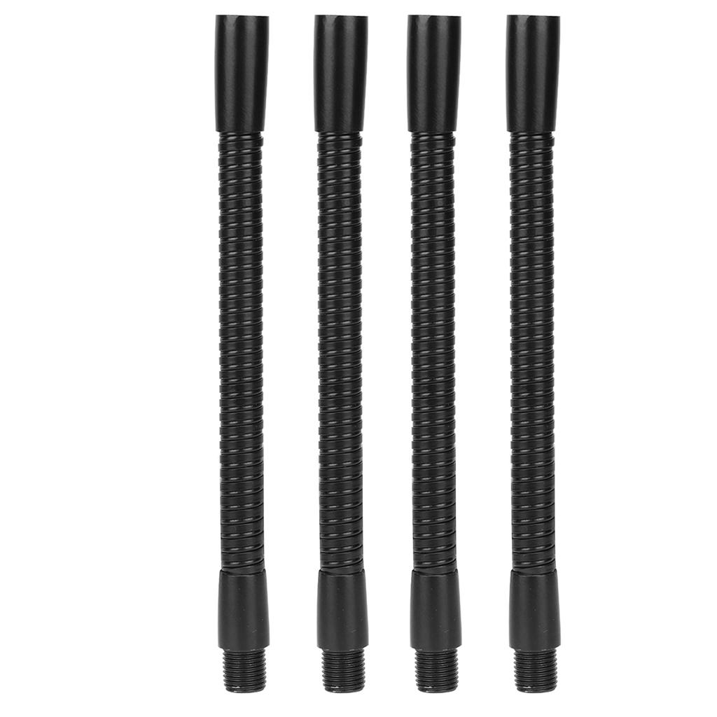 4 Pcs Gooseneck Lamp Hose Aluminium 10mm Caliber Flexible Table Desk Lamp Hose Lighting Fittings