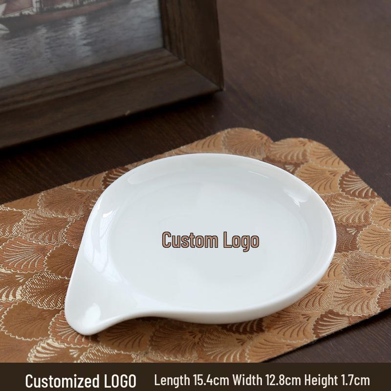 Ceramic Spoon Rest - Creative Snack Dish and Soup Spoon Holder
