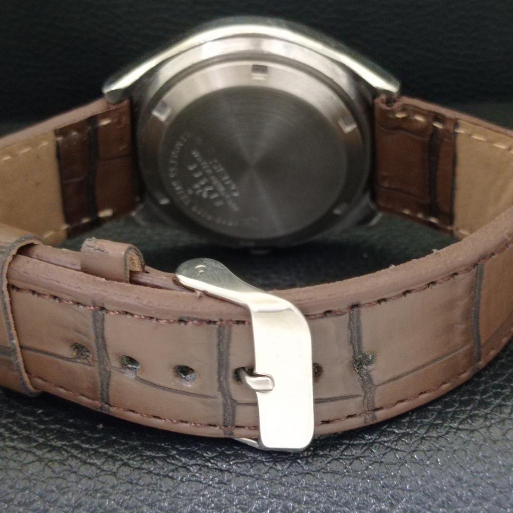 AUTOMATIC VINTAGE SEIKO 5 6309A JAPAN MENS BROWN COLOR DIAL WATCH a500833-5 R154-a500833