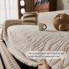 High Quality Sofa Cover Blanket Modern Cushion Ins Wind Sand Hair Towel Fashion Lunch Blanket Sofa Towel S136