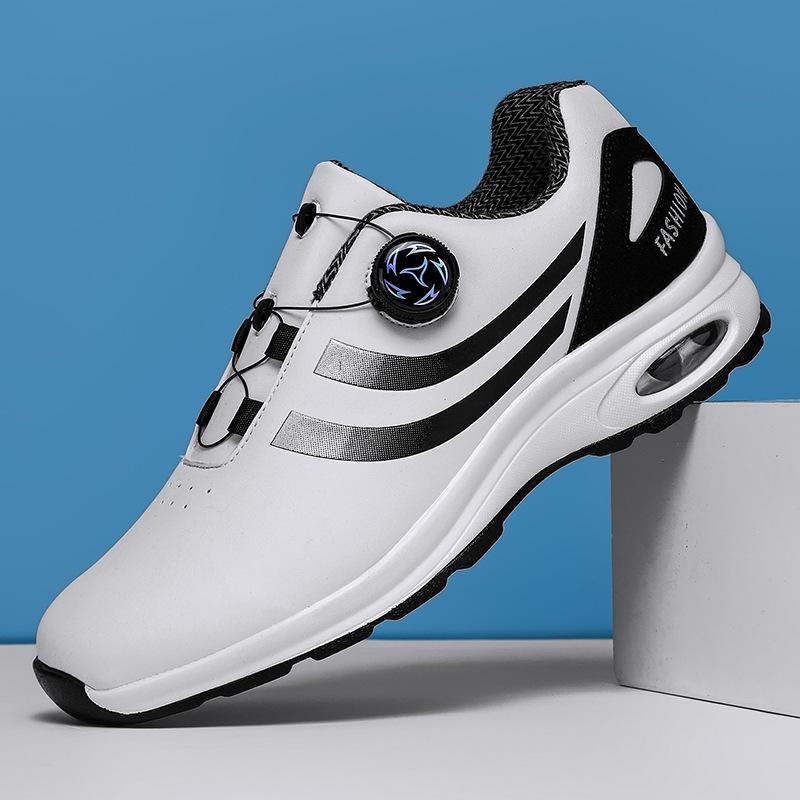 Shoes Spring new golf shoes casual sports shoes rotating button non-slip breathable shoes