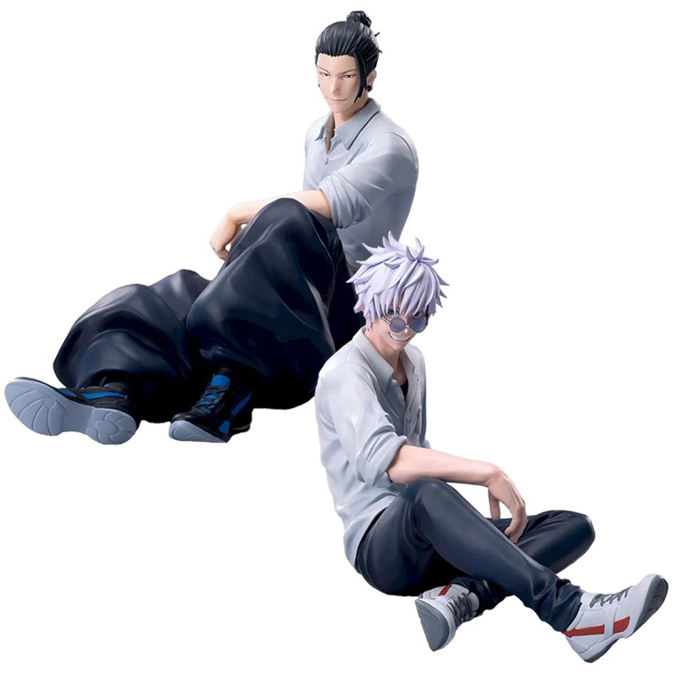 Jujutsu Kaisen Anime Action Figure 10cm Gojo Satoru & Geto Suguru Action Figure PVC Kawaii Collection Ornaments Model Toys Dolls