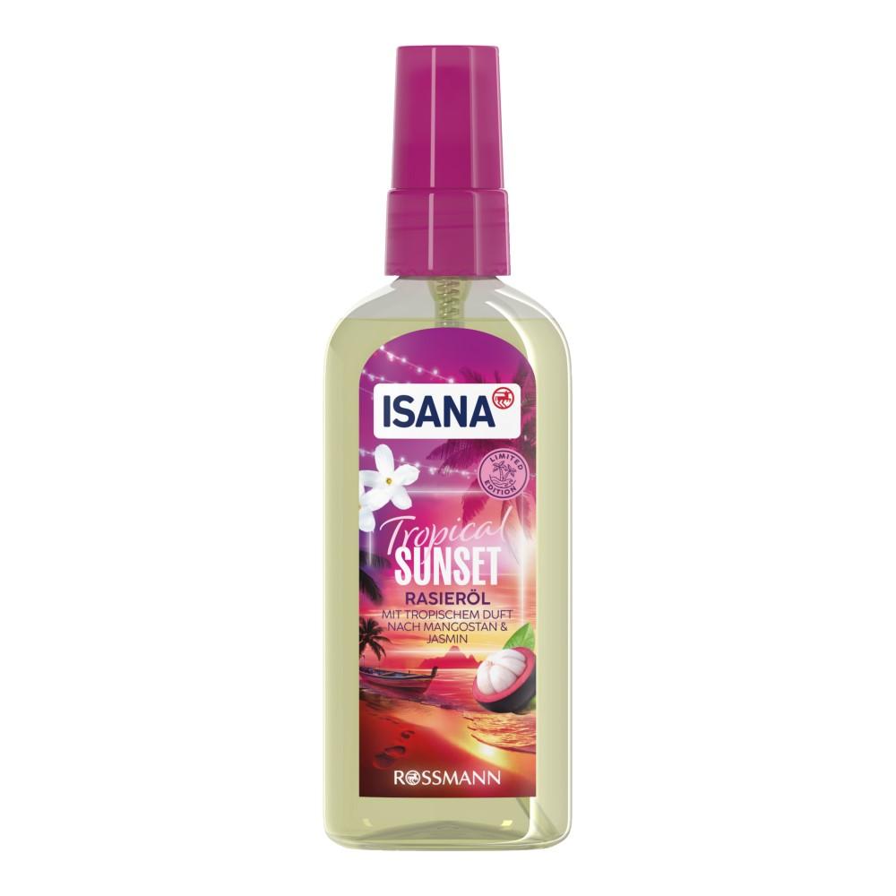 Isana Tropiskais saulriets skūšanās eļļa 100ml