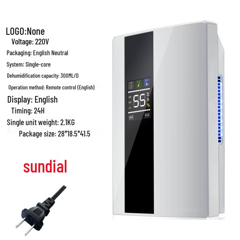 Yangzi Silent Dehumidifier for Home and Basement - Moisture Absorber for Humid Weather
