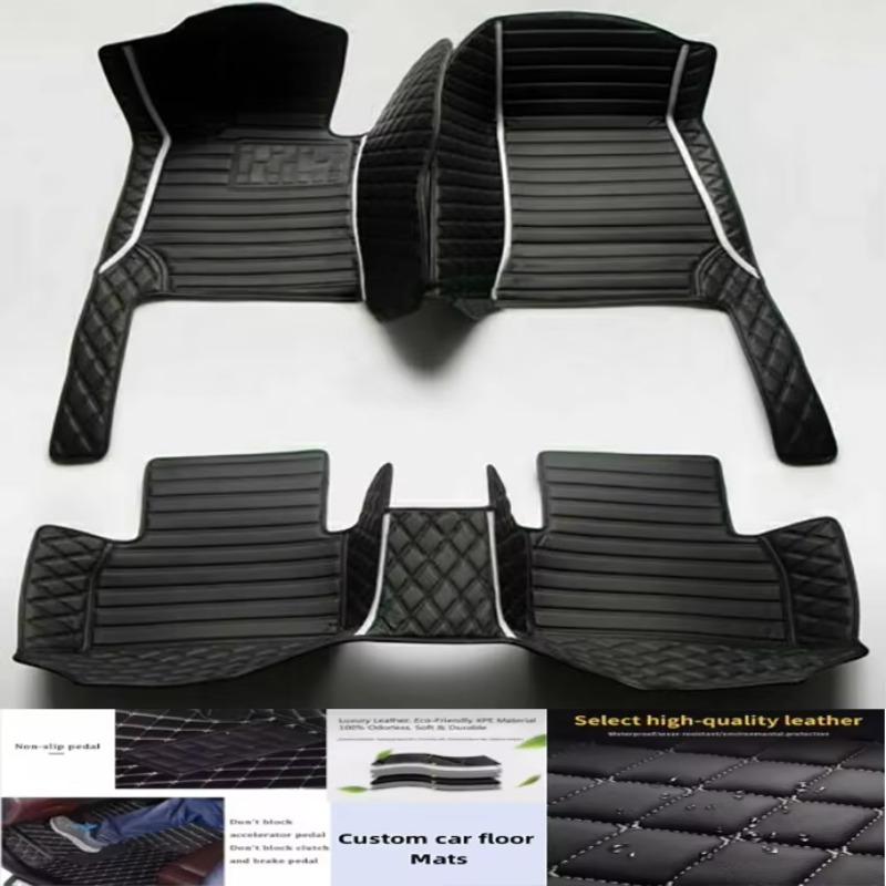 5D leather waterproof Custom Car Floor Mats For Chevrolet Sonic Auto Carpets Foot Coche Accessorie liners
