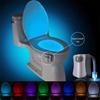 PIR Motion Sensor Toilet Seat Night Light 8 or 16 Colors Waterproof Backlight For Toilet Bowl LED Luminaria Lamp WC Toilet Light