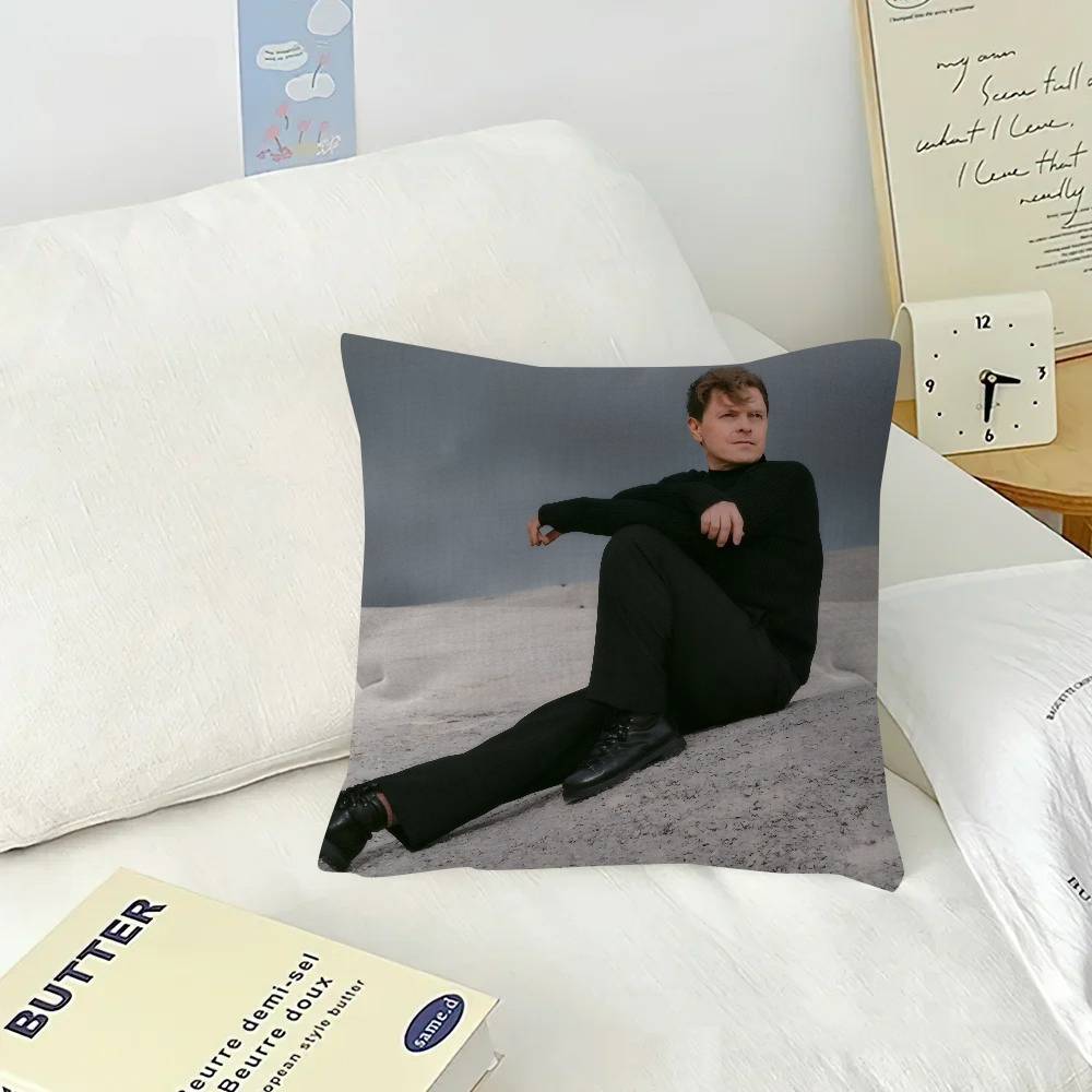 Singer Michael Patrick Kelly Traces Cushion Cover Pillowcase Upholstery Sofa Throw Pillow Home Decor Pillowcas