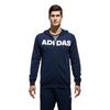 Knitted Hooded Comfortable Long Sleeve Jacket Men Jackets Navy-Blue CX4957