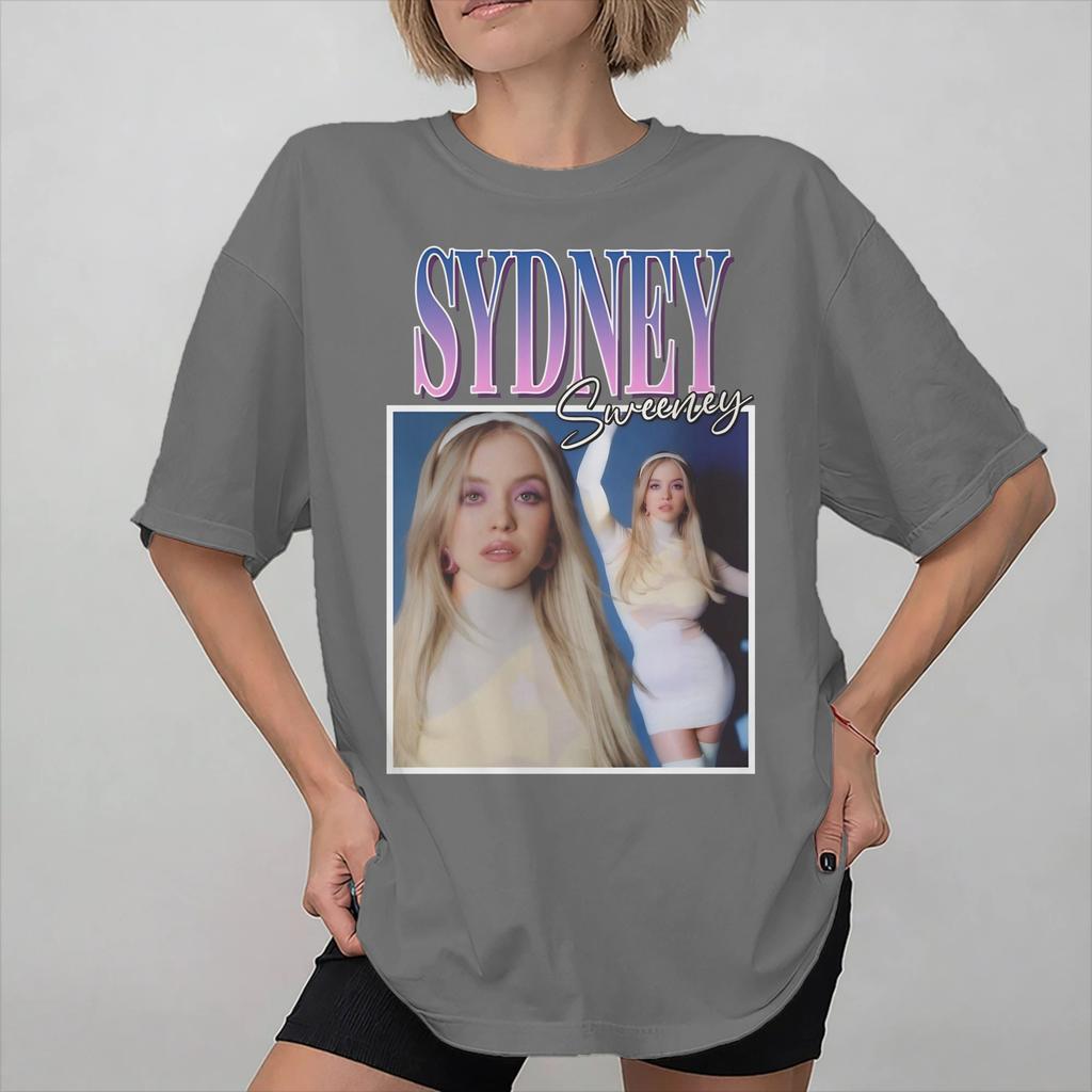 Cassie Howard Sydney Sweeney Apparel Unisex Women T Shirts Cotton Tee Graphic Printing Tops Tshirt