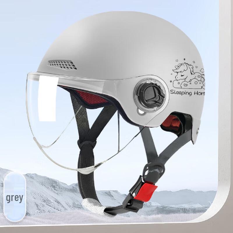 Lishi Leichter E-Bike Halbhelm Sonnenschutz
