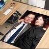 Daryl and Rick Printed Carpetrugfor Office Chair Living Room Bedroom Kitchen Room Decor Gifts