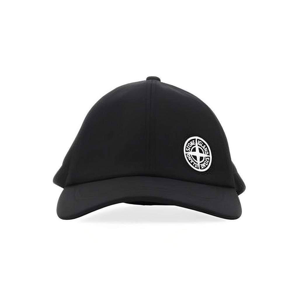 STONE ISLAND Mode Trendige Raffinierte Baumwolle Schirmmütze Herrenkappen Schwarz 781599227V0029