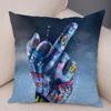 Home Decor Abstract Street Art Animal Cushion Cover Graffiti Gamepad Sofa