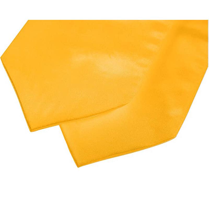 European & American Graduation Ceremony Stole - Solid Color Satin Honor Shawl