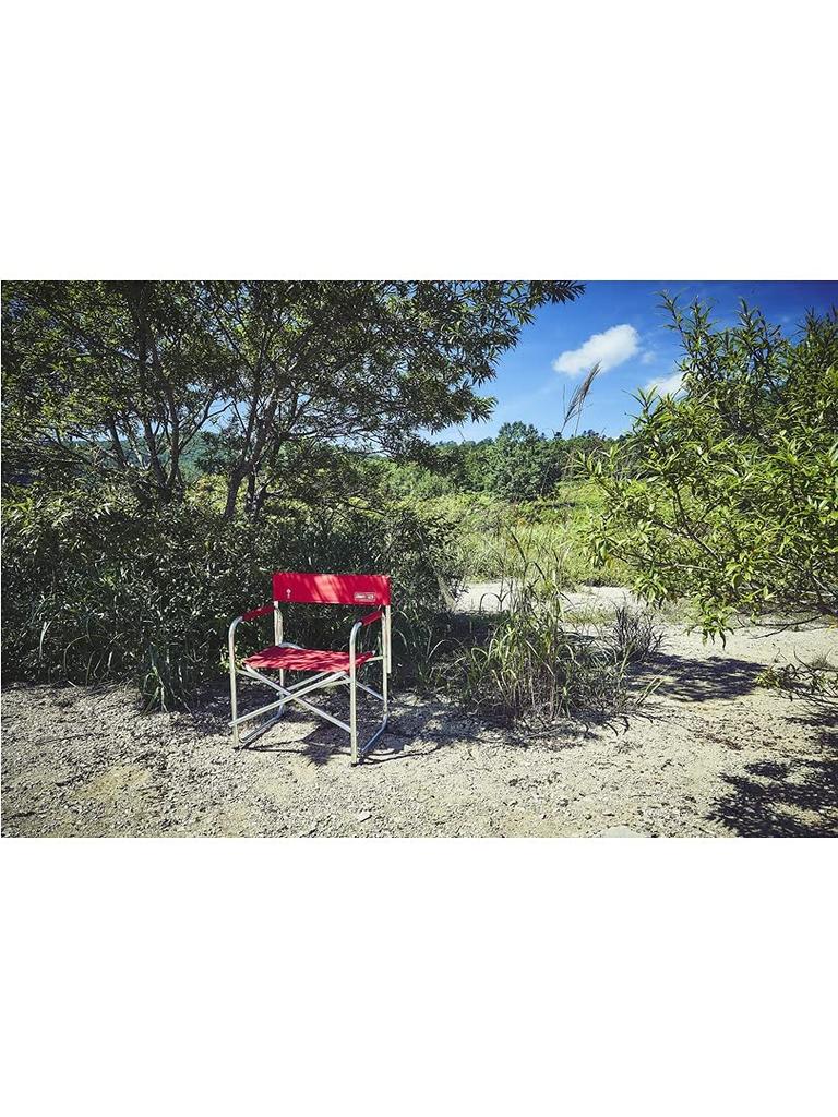 Coleman Stuhl 120. Jubiläum Captain Chair Rot