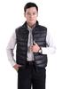 Men's Plus Size Lightweight Down Vest - Warm, Trendy Sleeveless Outerwear for Autumn & Winter
