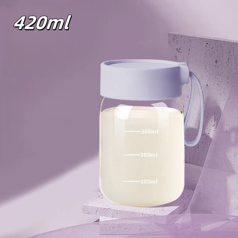 SJ Mini Portable Glass Tumbler 420ml