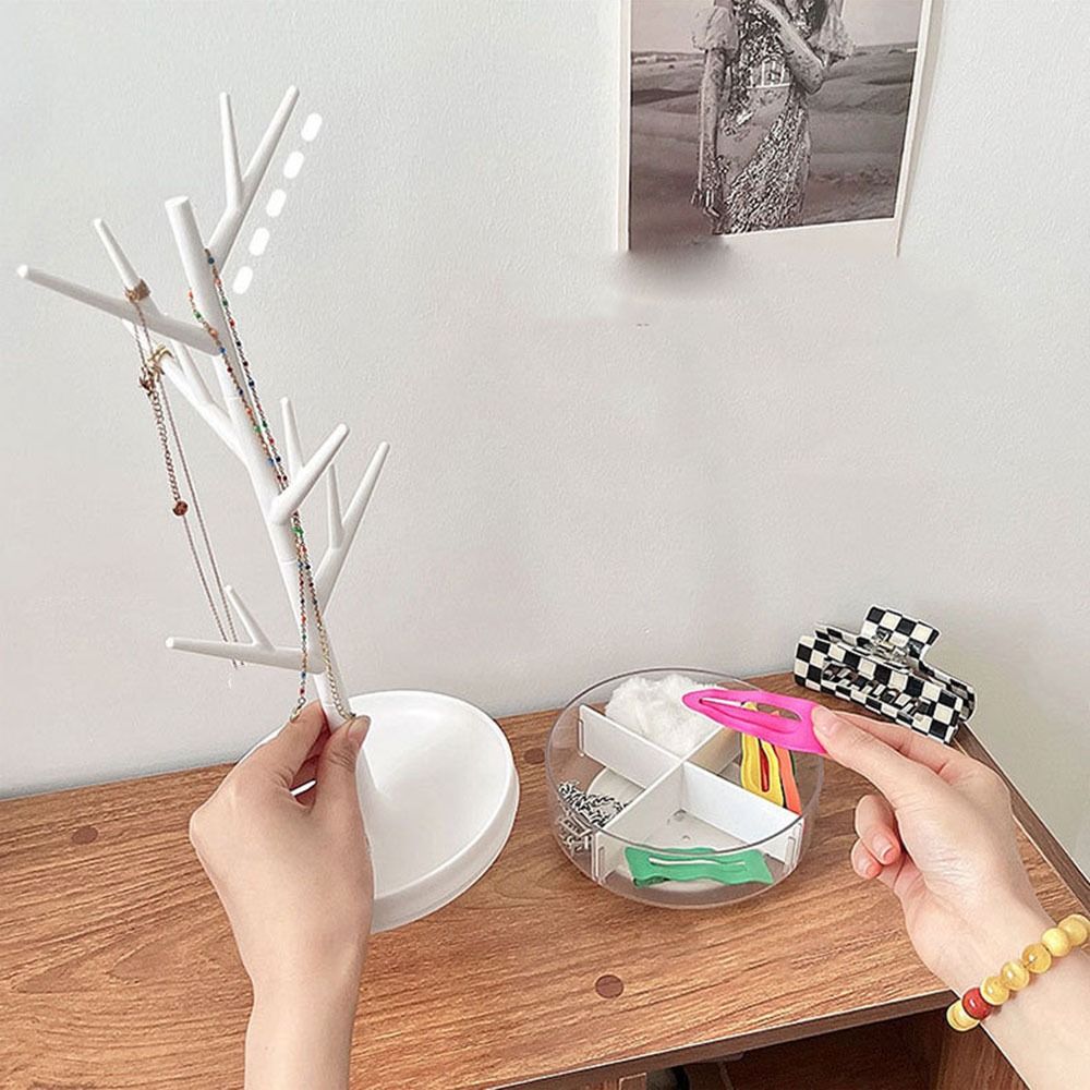 Frame Ring Rack Acrylic Display Stands Tree Storage Jewelry Holder Earrings Holder Jewelry Rack