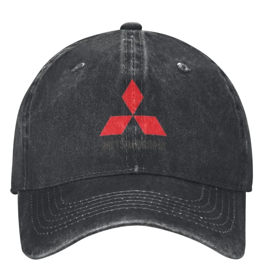 Mitsubishis Logo Heavy Industries Baseball Cap Japan Unisex Men Sun Protection Hip Hop Hats Summer Hiking Fishing Baseball Caps