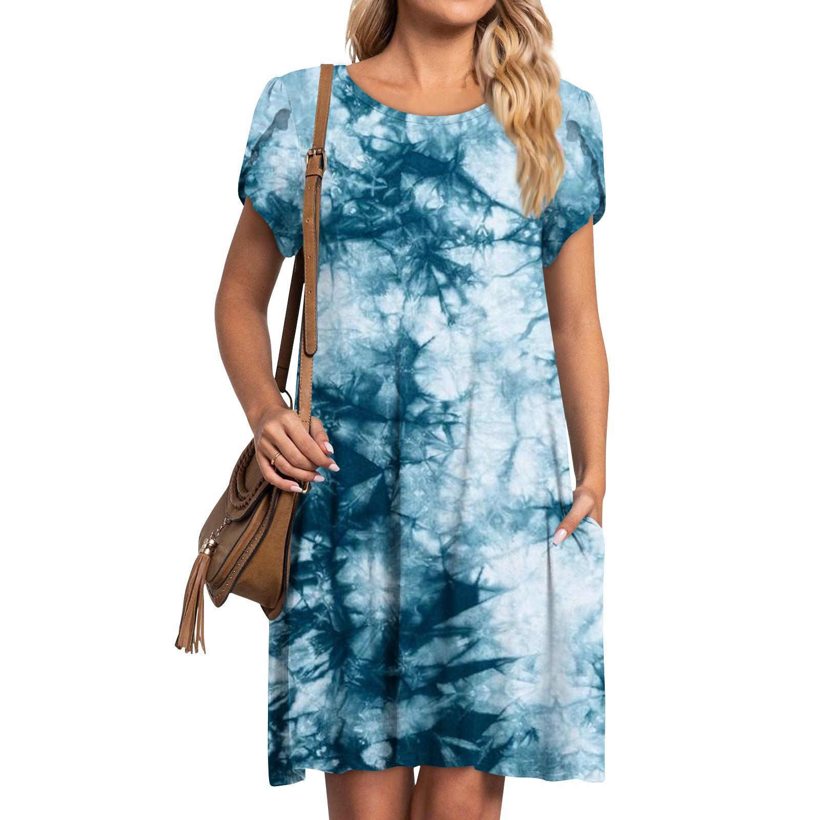 Женская летняя футболка с круглым вырезом — фото 3