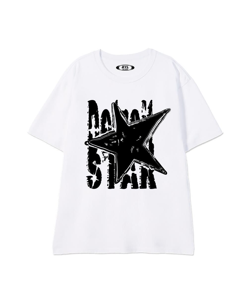Biel Detroit Star Short Sleeve T-Shirt White M