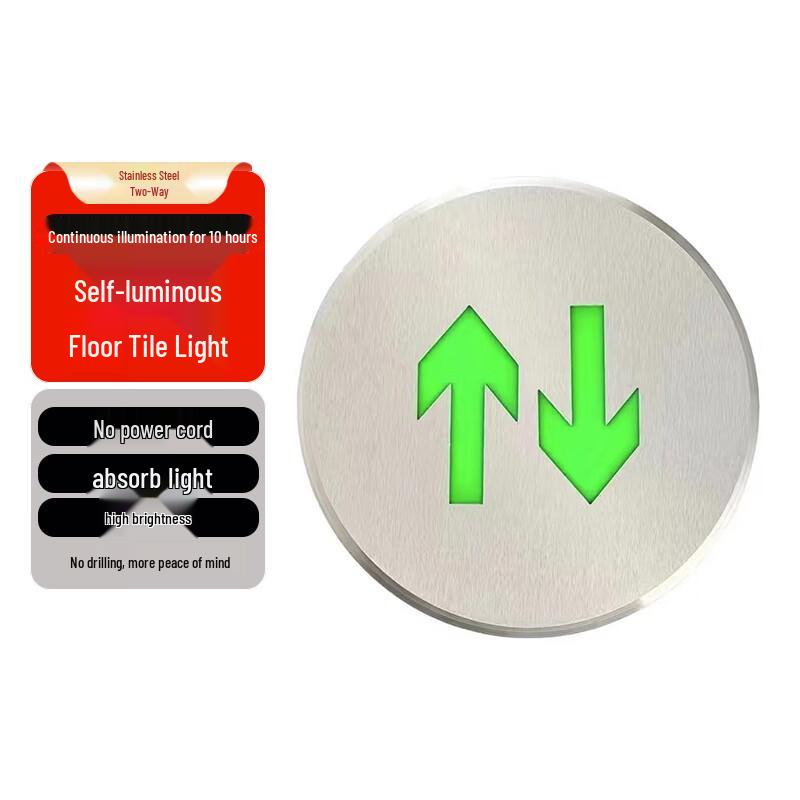 Guan an Self-Luminous Stainless Steel Emergency Exit Ground Light