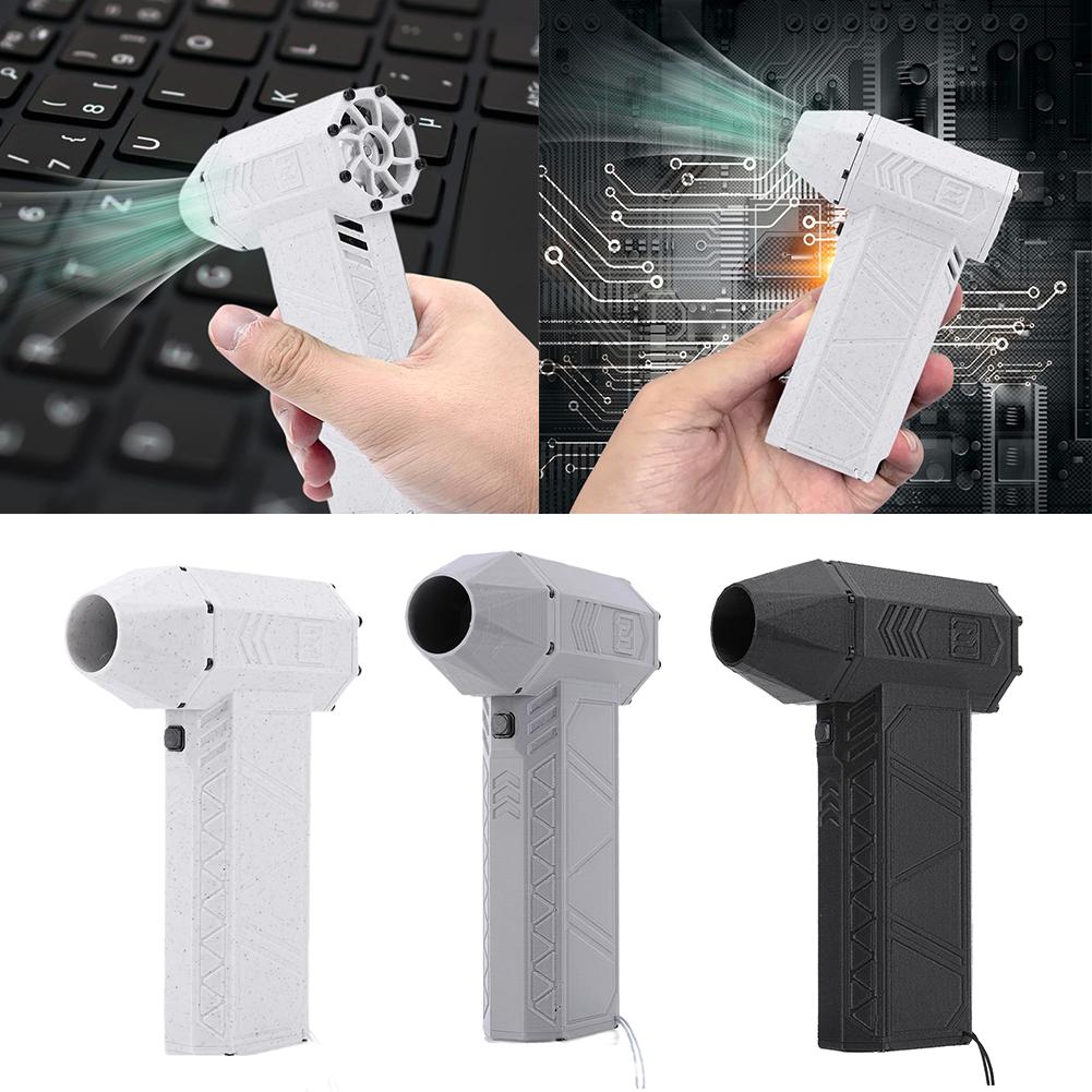 Powerful Blower 110000RPM Mini  Fan Turbo Violent Fan 45M/S Wireless Turbo Fan 3000mah for PC Keyboard Camera