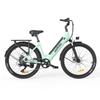 Hillmiles Mile City 1 Blue/Green/Grey 250W Motor 36V 13Ah Removable Battery 26 X 1.95-inch Tyres City Commuter E-bike