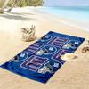 New York Giants Print Beach Towel, Large Soft Quick Dry Towel for Beach Camping Swimming