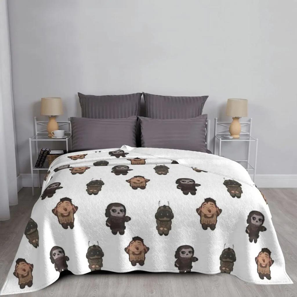 ghost roach and soap cute designs cod Throw Blanket Softest Blanket Decorative Bed Blankets
