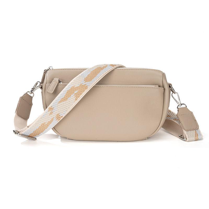 Women Fashion Shoulder Bags Artificial Leather Phone Bag Classic Design Crossbody Messenger Bag Zipper Purse