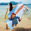 Classic Movie P-Paddingtons Microfiber Beach Towel Absorbent Quick Dry Soft Yoga Swimming Resort Mountain Climbing Towel